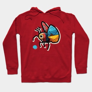 dancing bee art Hoodie